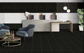 30X60 Carara Nero Mosaik